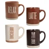 Tognana Set od 4 šolje Cindy Barista, 45 cl, Šareni