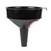 slomart Plastični levek AMiO, črn, univerzalen, 19,5 cm