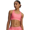 Under Armour CROSSBACK MID BRA, ženski športni nedrček, roza 1361034