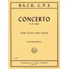 BACH C.P.E.:CONCERTO IN D MINOR FLUTE