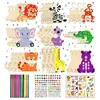 shumee ZOO - kreativni slikarski set - 27 kosov