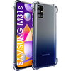 Silikonska futrola s ojačanim rubovima za Samsung Galaxy M31S - Prozirna KP23568