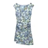 Pull&Bear Obleka opal/svetlo modra/oliva/pastelno zelena