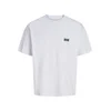 Jack & Jones Junior Majica JJECOLTON črna / bela