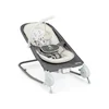 Kids II Ležaljka-masažno sedište za bebe Happy Belly Parker, 0-6 meseci, Sivo-bež