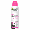 GARNIER Mineral Deo Ženski dezodorans u spreju Invisible Black, White & Colors 150 ml