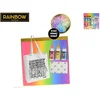 Rainbow High platnena torba 25x30cm z batik kompletom 3 barve