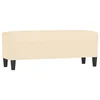 Vidaxl Klop krem 100x35x41 cm blago