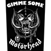 Motörhead Gimme Some Našitek za šivanje 36 x 30 cm