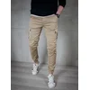 Denistar Muške pantalone 100-2225-4, Kargo, Smeđe