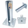 MET PODSTAVEK ZA STEBRIČEK 190x45x45mm PANELNA OGRAJA 50x50mm