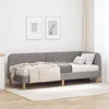 Kutni okvir kreveta Sivo-smeđa 80 x 200 cm tkanina