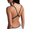 Arena light floral swimsuit lace back black/white multi xl - uk38