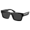 Prada Muške naočare za sunce 0PR 25ZS 1AB08G 56, Polarizovane, Crne