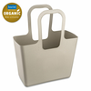 Nakupovalna torba TASCHE XL, organsko naravna siva, Koziol