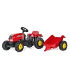 Rolly toys Traktor junior RT sa kid prikolicom crveni