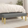 Klupa tamnosivi 100x30x30 cm od tkanine
