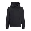 JACK & JONES Duks za dečake 12237468, Crni