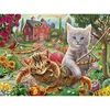 Puzzle XXL Pieces - Cats on the Farm