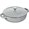 Chistera cooking pot, cast iron, 28 cm, Graphite Grey - Staub