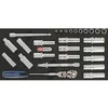 Set nasadnih ključeva 1/2, 1/4, 3/8 KS TOOLS 27kom