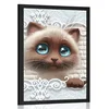 Plakat ljubka mucka - 30x45 no frame