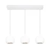 Osram - Luster na sajli SPOT SPHERAL 3xGU10/6W/230V bela