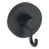 WENKO 24730100-Kukica VACUUM-LOC OKRUGLA CRNA 6x6,7 cm