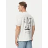 Tommy Jeans Majica Sailboat DM0DM23184 Bela Regular Fit