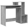 Stol s policom Siva Sonoma 106 x 41 x 88.5 cm Konstruirano drvo