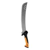 Pomožni nož Fiskars Solid, nerjaveče jeklo, oranžni ročaj