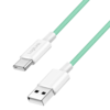 Logilink USB 2.0 Type C cable, C/M na USB - A/M, zelena, 1.0m