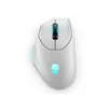 DELL Alienware AW620M Gaming miš, Wireless, Beli