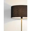 SIBNIA STAJAĆA LAMPA E27/12W/CRNA & GOLD