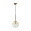 Ideal Lux - LED luster na sajli EQUINOXE 1xG4/2W/230V O 25 cm mesing/zadimljeno