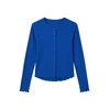VERO MODA Pletena jopa VMNANA modra