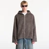 Mikina OUR LEGACY Full Zip Hood Mole Grey Hairy Wool 50