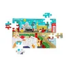 Bigjigs Toys Lesena talna sestavljanka London