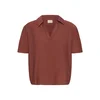 Kaffe Bluza temno rjava