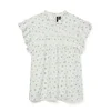 VERO MODA Bluza VMTrine oliva/roza/bela