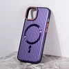 Maska Magsafe Stripe za iPhone 14 6.1 ljubičasta