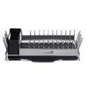 Dish drying rack, stainless steel, 41 x 22 x 13 cm - MasterClass