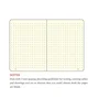Notebook Medium (A5) Hardcover, Tačke, Bordo
