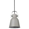 Nordlux - Luster na sajli ADRIAN 1xE27/25W/230V prečnik 16 cm siva