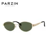 Parzin Unisex naočare za sunce, Zlatno-zelene