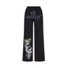 Ed Hardy Hlače kobalt modra/rumena/črna/bela