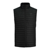 JACK & JONES Brezrokavnik Collar Noos, črna