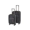 Komplet kovčkov TraveLux Light II na rolerjih črne barve
