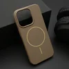 Maska JELLY MagSafe za iPhone 15 Pro/ tamno zlatna