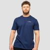 Danielson Majica s kratkimi rokavi Basic Navy Blue - GymBeam